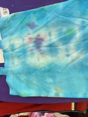 Tie-Dye - Blue & Purple Tote Bag